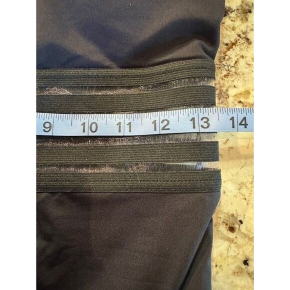 Kenneth Cole Black One Piece MED Cross Neck Illusion Mesh Swimsuit Bathing Suit - Picture 11 of 11